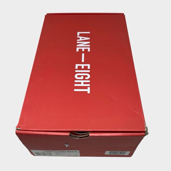 Lane Eight Mens 9.5 Black Vegan Trainer AD 2M Athletic Running Sneakers AE2002 - Picture 7 of 11